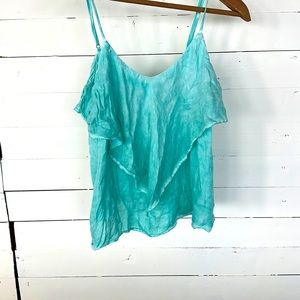 Teal blue tank top American eagle outfitters.